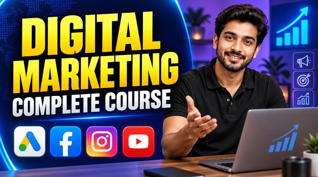 Digital Marketing Complete Course cover
