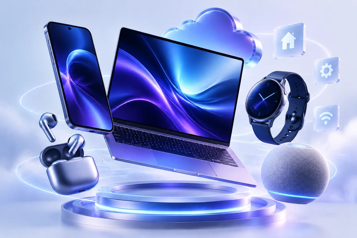 Digital Tools & Gadgets illustration